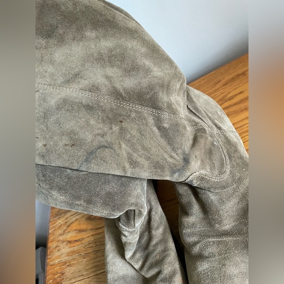 Fiorentini+Baker Suede Tan Knee High Riding Boots Womens Size EU 39 - Picture 6 of 10